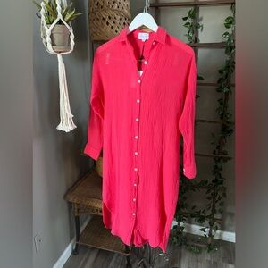 NWT Felicite Gauze Midi Dress Sz 1